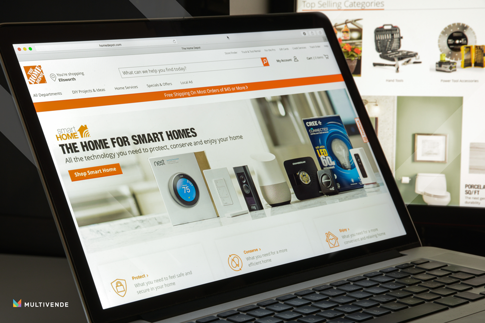 Vender en The Home Depot México: impulsa tus productos de hogar y construcción integrado con Multivende